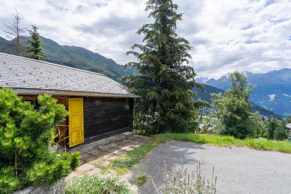 Cosy Chalet With Panoramic Views In Verbier Pension Buitenkant foto